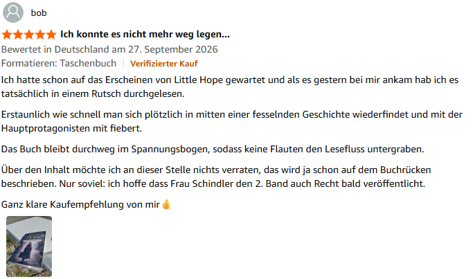 Weitere Lesermeinung zu Little Hope